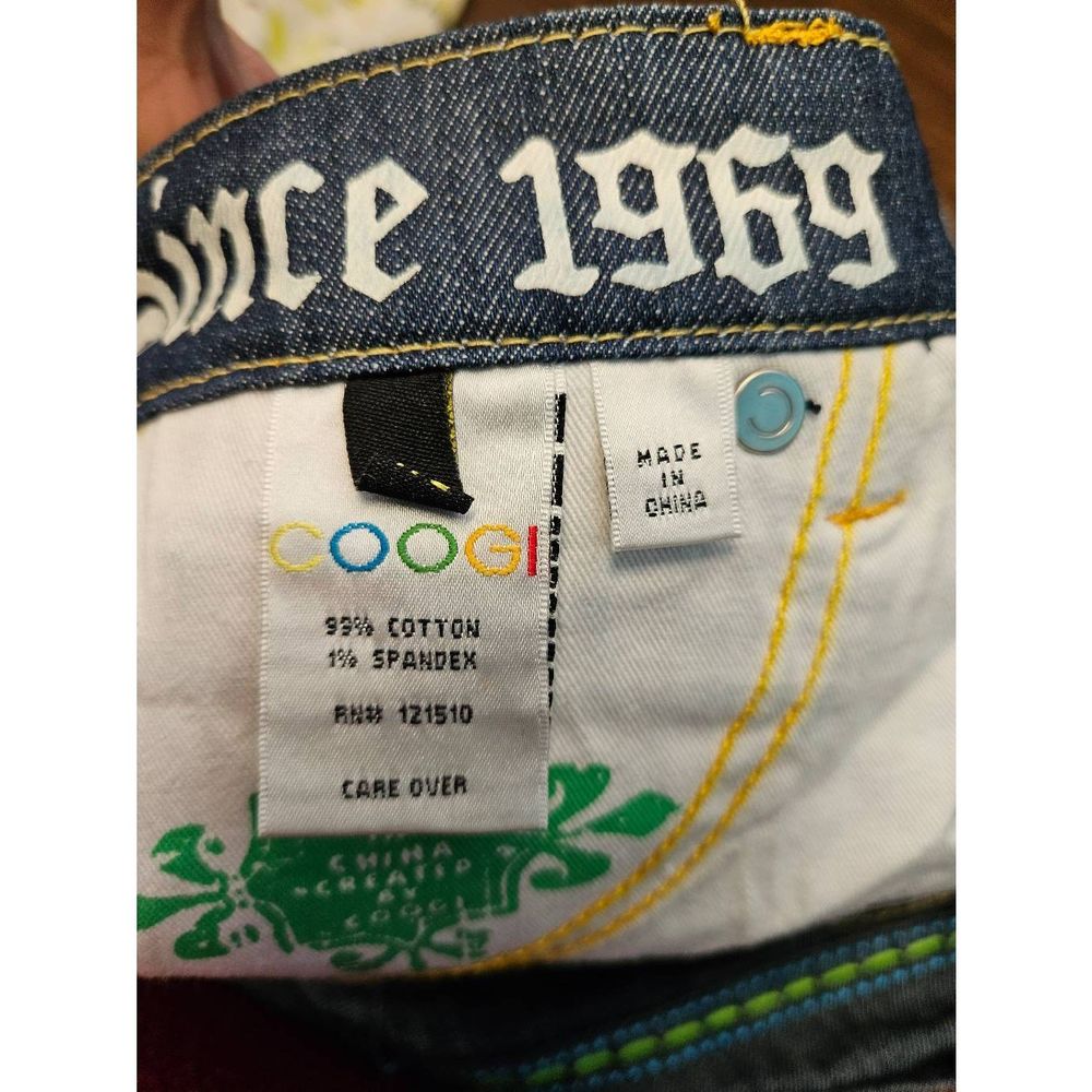 COOGI Embroidered Pocket Jeans straight Size 8 - Picture 8 of 9